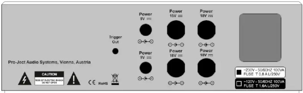 PRO-JECT Power Box DS2 Sources - Sicherheitshinweise - 2