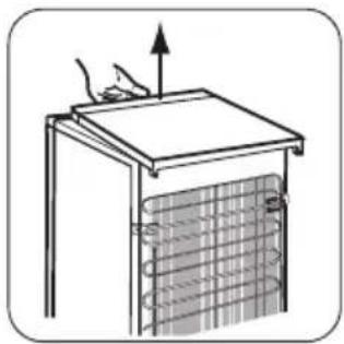 ZANUSSI ZRA624SW - Reversibilidade da porta - 5