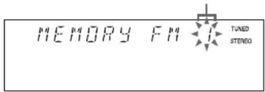 MEMORY FM TUNED STEREO