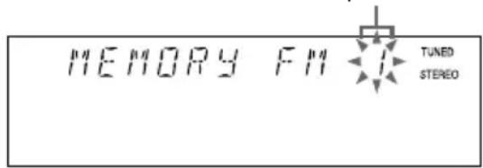 MEMORY FM TUNED STEREO