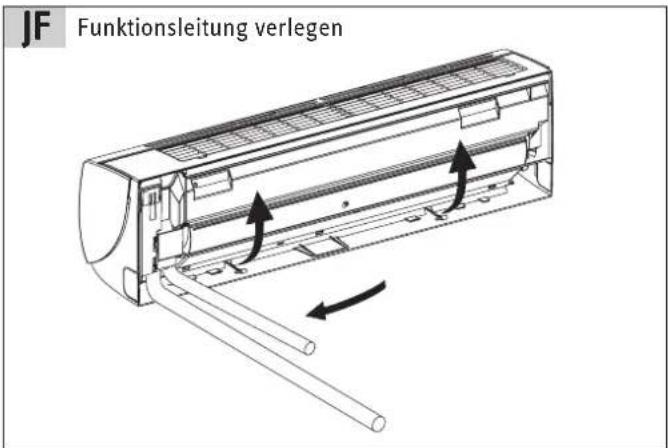 JF Funktionsleitung verlegen