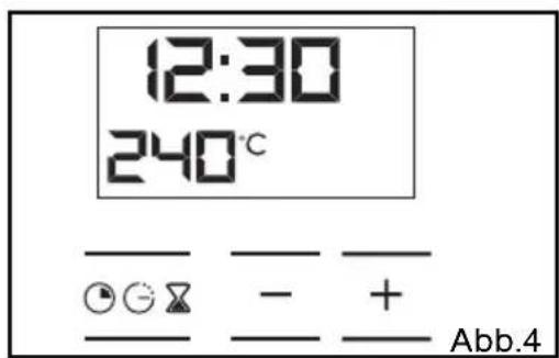 12:30 240°C — — — ○○× - + — Abb.4