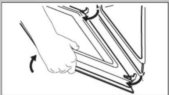 ZANKER KOB25723XK - How to remove and install: Door - 4