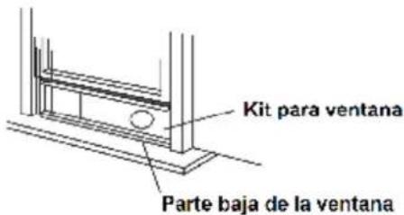 Kit para ventana Parte baja de la ventana