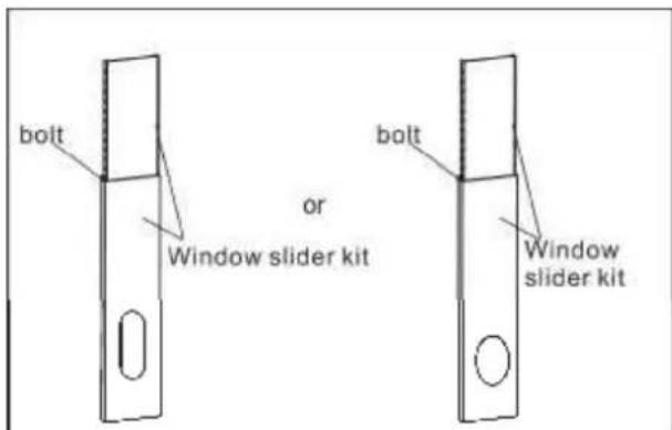 bolt or Window slider kit bolt Window slider kit