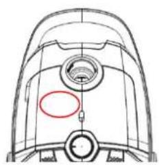 VOX SIROCCO700 - Nota: Se o saco do pó não estiver instalado, a tampa frontal não poderá ser fechada - 1