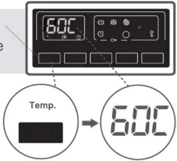 60℃ Temp. 60℃