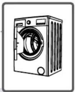TECHWOOD WVF9441C3 - KAPITEL-5: ERSTE VORBEREITUNGEN FÜR DAS WASCHEN (EINLEGEN DER WÄSCHE IN DIE MASCHINE) - 1