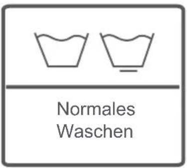 Normales Waschen