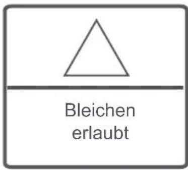 Bleichen erlaubt