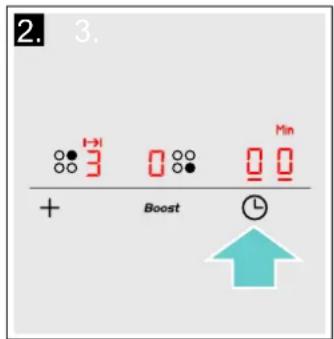 2. 3. + Boost Min ↑