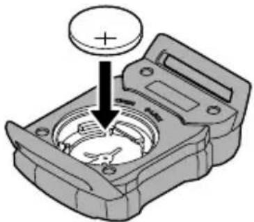 CASIO GEC-1 - Vorgehen zum Einlegen der Batterie - 2