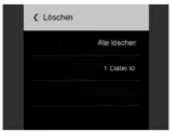 Löschen Alle löscher 1 Dater 10