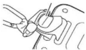 CASIO GEC-10 - Anbringen der Karabinerschlaufe - 2