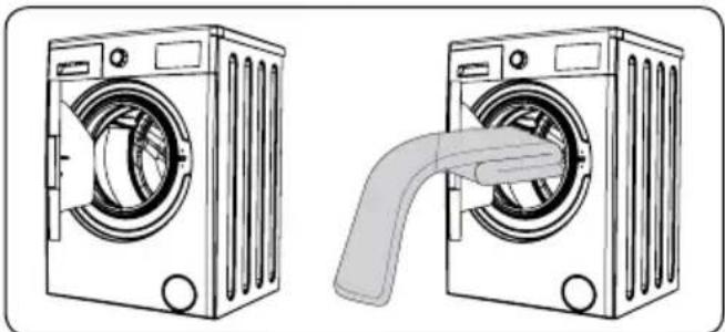 VESTEL WVF0541P3 - Befüllen des Geräts mit Wäsche - 1