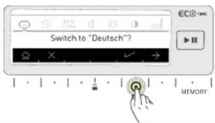 Switch to "Deutsch"?