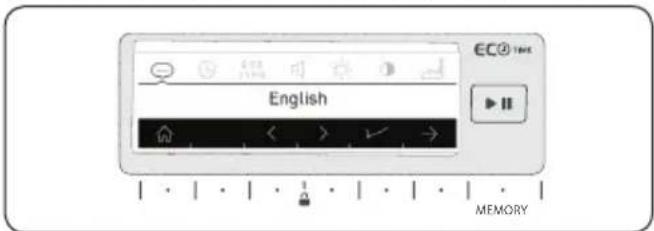 VESTEL WVF0541P3 - Sprache auswählen - 2