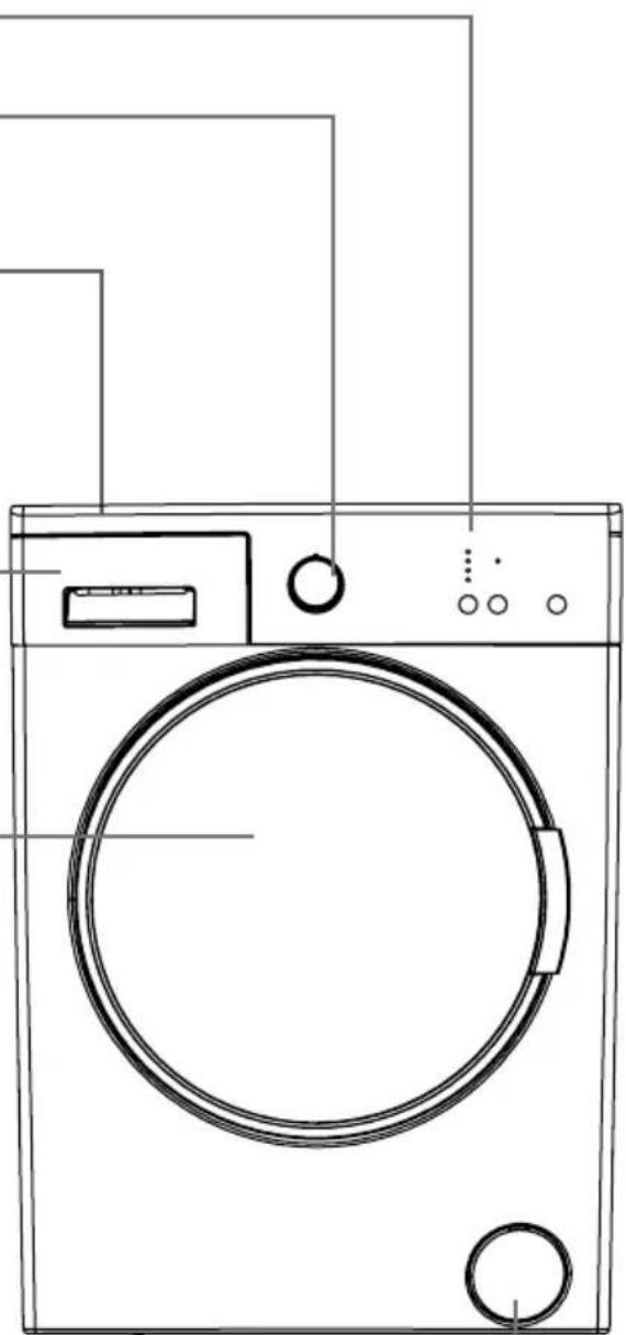 VESTEL VWM1042A2 - Entfernen der alten Maschine - 2