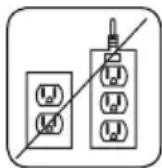 VESTEL WVF9441CW2 - RISIKO EINES TÖDLICHEN STROMSCHLAGS - 1