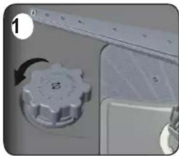 VESTEL VGS60Y1C - Die Befüllung mit Salz - 1