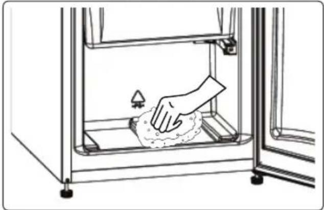 VESTEL CF-34-100-B - Freezer defrosting process - 1