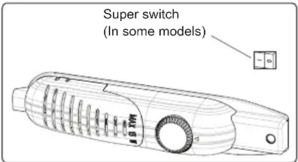 Super switch (In some models)