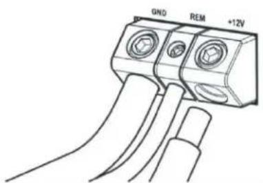 GND REM +12V