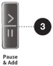 > 11 Pause & Add 3
