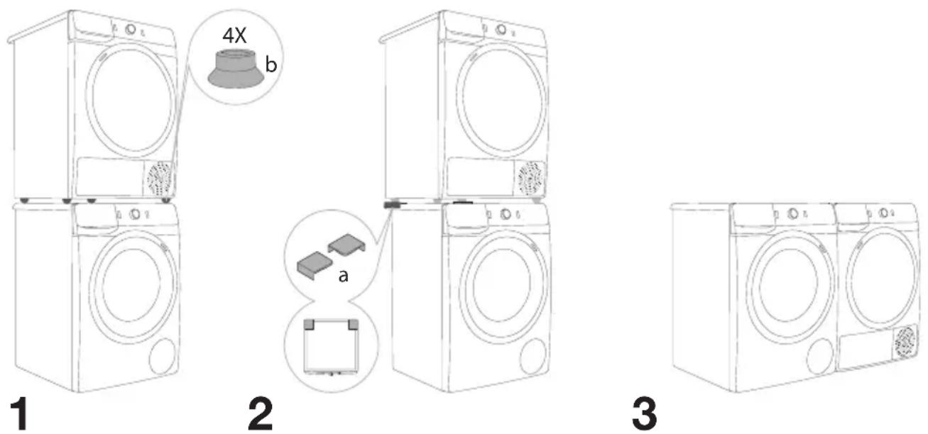 HISENSE WFGA90141VMQ - AUFSTELLUNG DES GERÄTS - 1