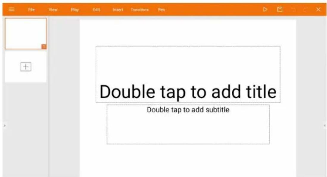 Double tap to add title Double tap to add subtitle