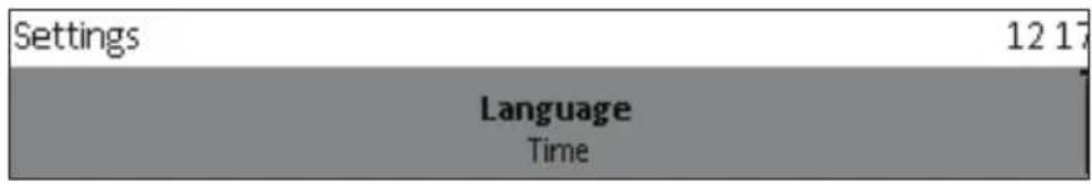 Settings 12 17 Language Time