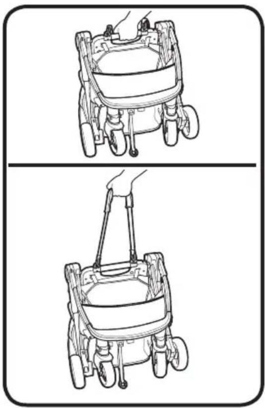 GRACO Jetsetter Ultra Compact - Use solamente un asiento de automóvil Graco® Click Connect™ con este cochecito. - 6