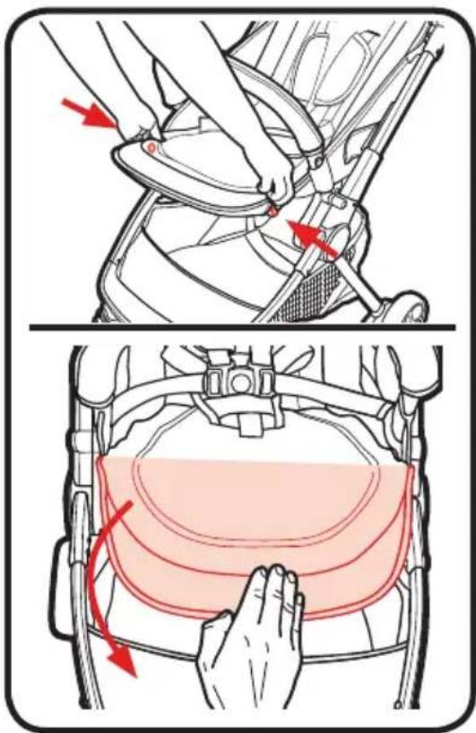 GRACO Jetsetter Ultra Compact - - Ajustar la posición del arnés para los hombros - 4
