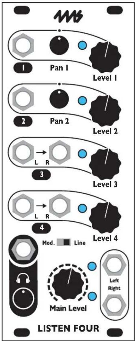 4ms Listen Four - Listen Four 4ms Company - 1