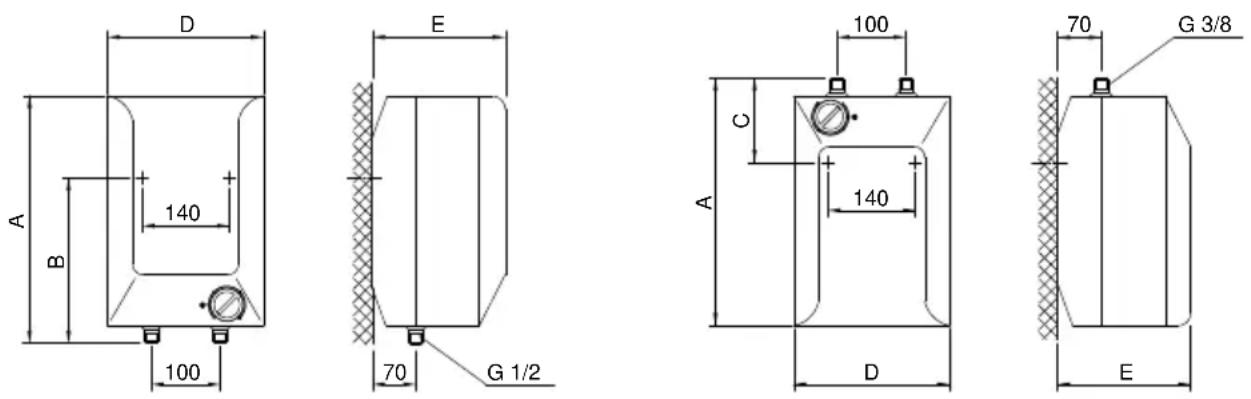 GORENJE TEG5U - INSTALLATION - 1