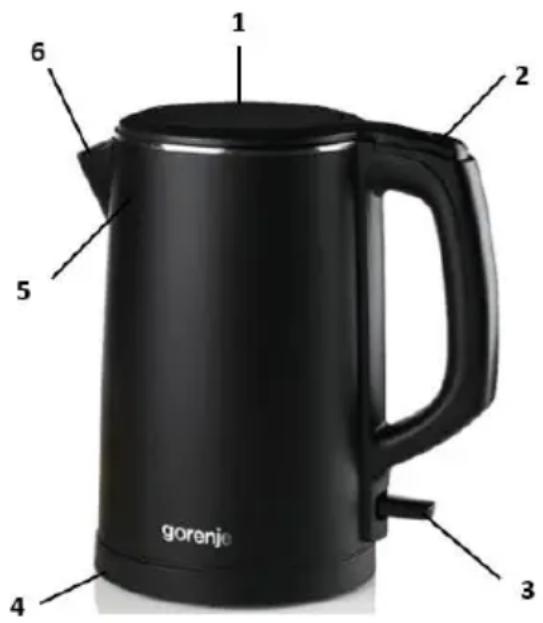 1 2 6 5 gorenje 4 3