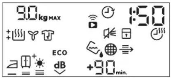 9.0 kg MAX +∞ √ √ ECO dB +90 min.