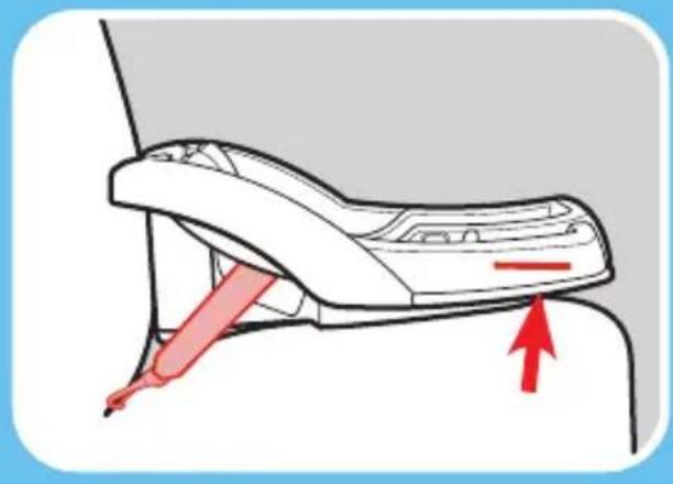 GRACO Trax - Place Base in Back Seat of the Vehicle - 4