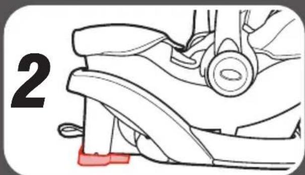 GRACO Trax - Base Has 3 Recline Positions - 3
