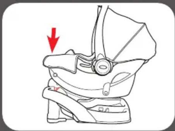 GRACO Trax - 2-C Attach Car Seat to Base - 2