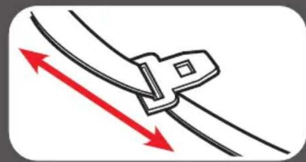 GRACO Trax - Sliding Latch Plate and ALR Retractor - 4