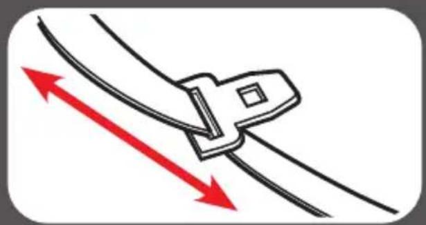 GRACO Trax - Sliding Latch Plate and ALR Retractor - 1