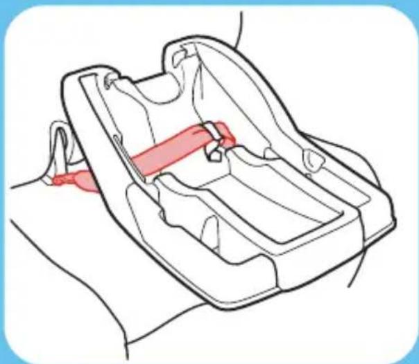 GRACO Trax - Place Base in Back Seat of the Vehicle - 2