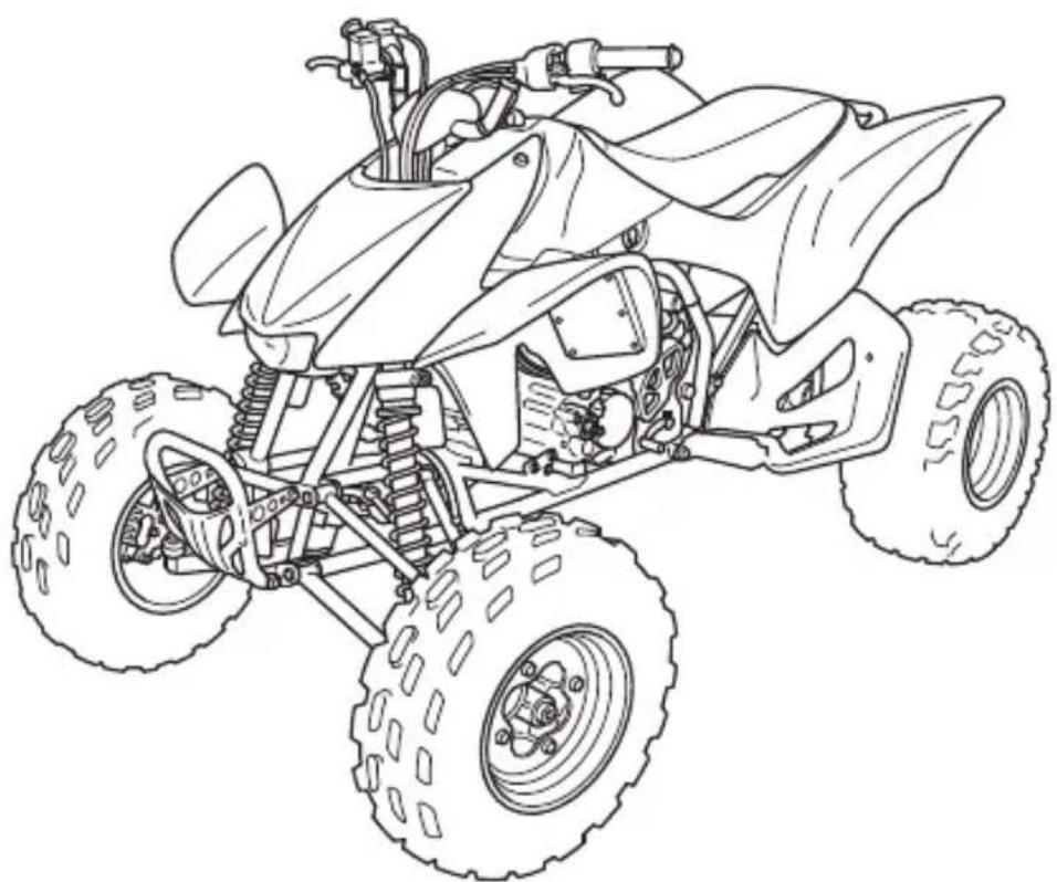 Honda TRX450R (2013) - Quick Reference - 1