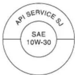 API SERVICE SJ SAE 10W-30