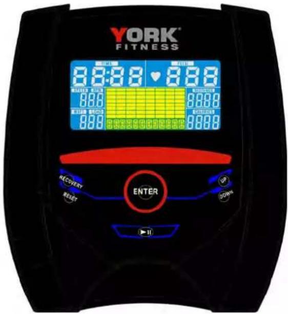 YORK® FITNESS 8:8:88 ♥ 8:88 8:88 8:88 8:88 8:88 8:88 RECOVERY RESET ENTER UP DOWN ▶ II