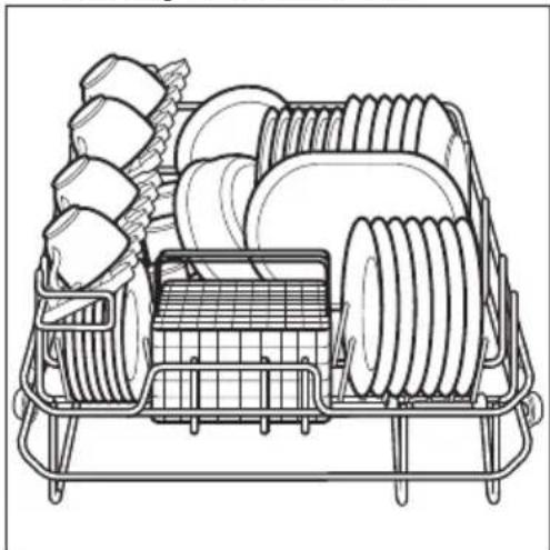 AEG FFB21200CW - Verwendung der Körbe - 1