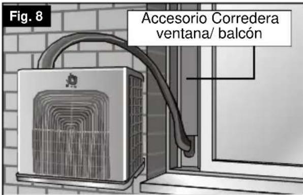 Fig. 8 Accesorio Corredera ventana/ balcón