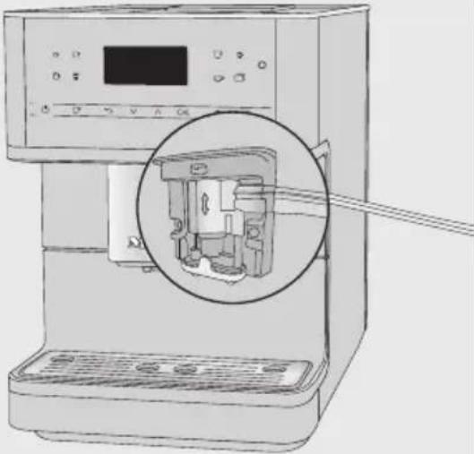 MIELE CM 6160 Silver Edition - Meldungen im Display - 2