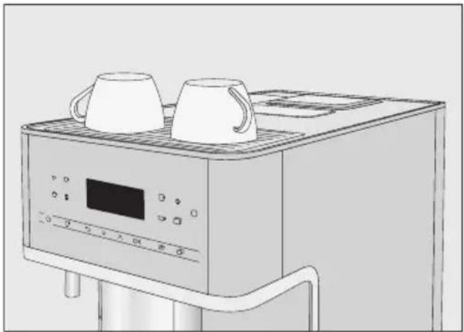 MIELE CM 6160 Silver Edition - Tassenheizung ein- oder ausschalten - 1
